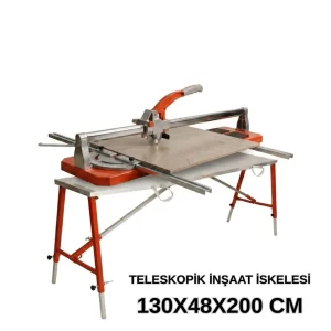 MİDİLLİ Teleskopik İnşaat İskelesi - 48 CM En Serisi (200 CM Uzunluk)
